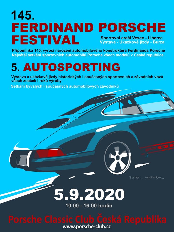 Sraz automobilů Porsche - tip na sobotní výlet
