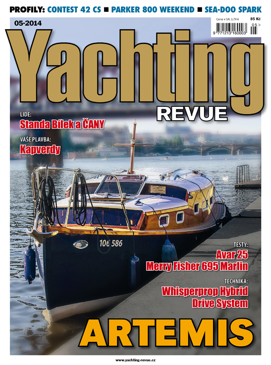 Rekonstrukce Artemis   Článek v aktuálním  vydání časopisu Yachting revue  www.yachting-revue.cz