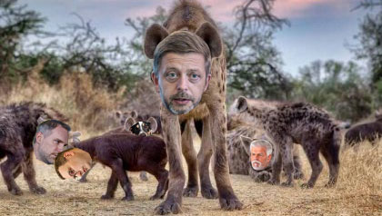 Štěkot hyen