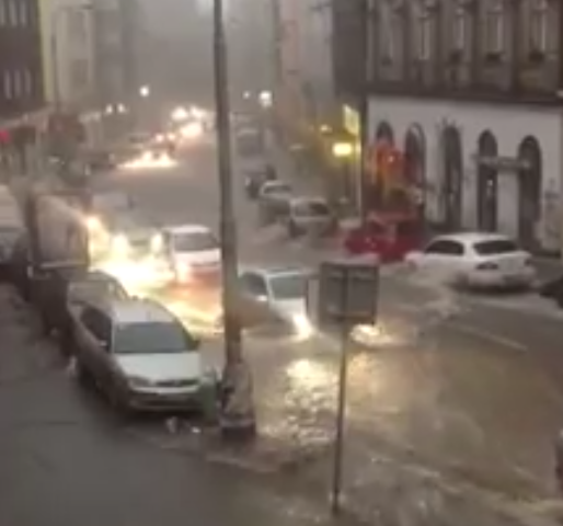 Nová řeka na Žiźkově