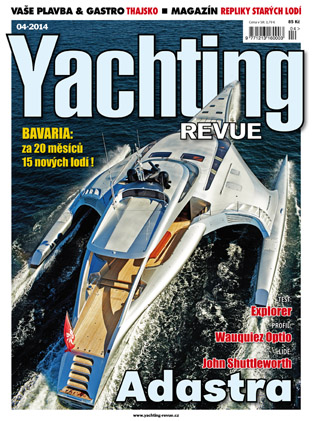  Letenka na Měsíc - Profil: Trimaran Adastra, ukázka z aktuálního vydání časo