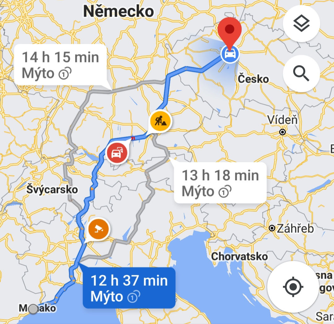 Evropská průjezdnost v době covidové