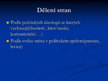 Je v tom tak trochu nepořádek