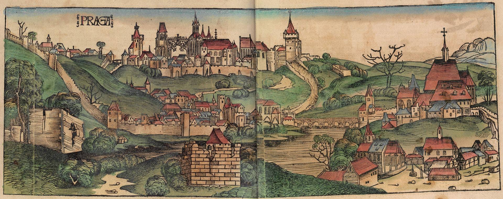 Tisícileté dějiny české - PRAŽSKÉ ULICE V DOBĚ RUDOLFA II. HABSBURSKÉHO
